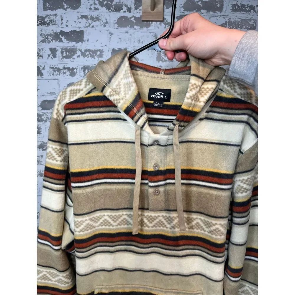 O’Neill | men nwt Aztec hoodie fleece standard fit